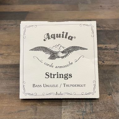 Aquila Thundergut Bass Ukulele Strings White 68u