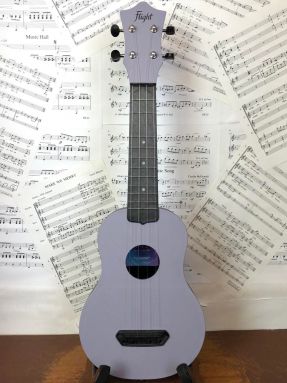 fog grey Flight UTS-35 ultra travel soprano ukulele 