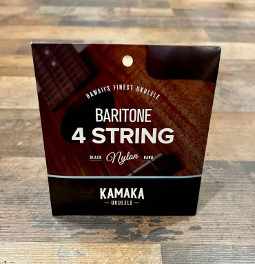 Kamaka S-4 Baritone DGBE Black Nylon Ukulele Strings