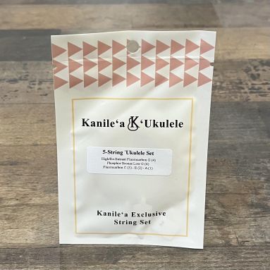 Kanile'a Premium Fluorocarbon Ukulele Strings - 5 String Tenor Ukulele Set gGCEA