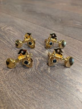 Grover STA-TITE 8G 14:1 Geared Ukulele Machine Heads - Gold