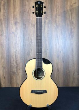 Flight Aurora Solid Spruce Top Electro Acoustic Baritone Ukulele w/Gigbag 