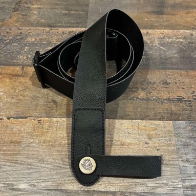 Kala STP-ECO Ukulele Strap - Black Faux Leather