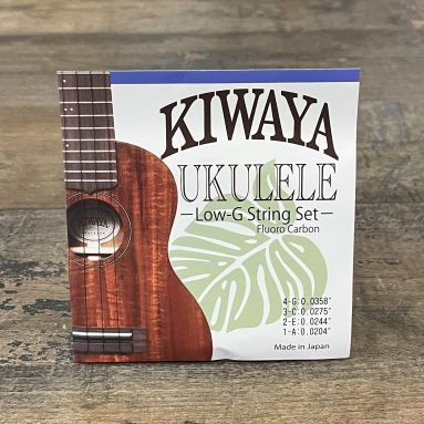 Kiwaya KFC-LG Low G Clear Fluorocarbon Ukulele String Set