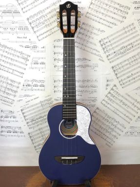 Dark Blue Flight Iris Concert Ukulele