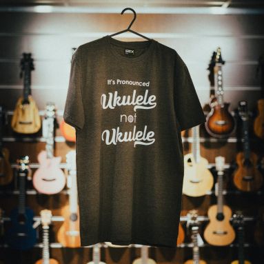 It's pronounced Ukulele, not Ukulele t-shirt