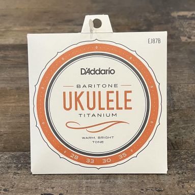 D'Addario EJ87B Titanium Baritone Ukulele Strings