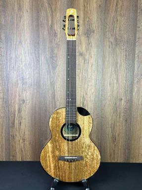 Flight Fireball All Solid Mango Electro Acoustic Baritone Ukulele w/Gigbag #0857