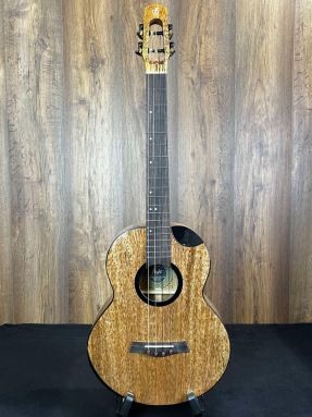 Flight Fireball All Solid Mango Electro Acoustic Baritone Ukulele w/Gigbag #2