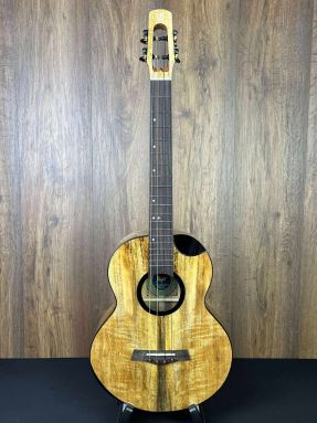 Flight Fireball All Solid Mango Electro Acoustic Baritone Ukulele w/Gigbag #7949