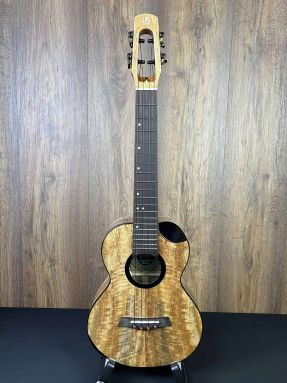 Flight Fireball All Solid Mango Electro Tenor Ukulele with Gigbag #3194