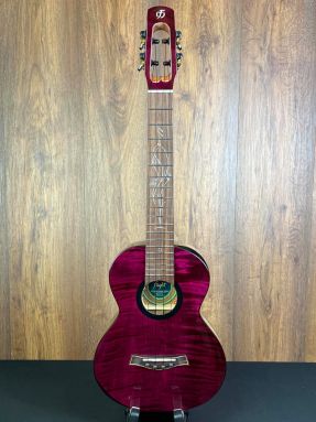 Flight Songbird Solid Maple/Mango Slimline Electro Tenor Ukulele w/Gigbag #6776