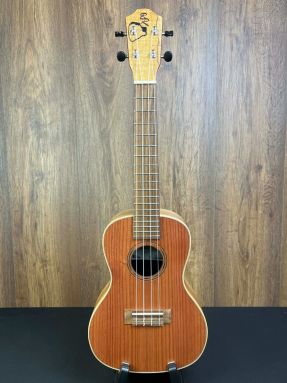 Baton Rouge UR71C Solid Redwood top Spalted Maple back and sides Concert Ukulele #1