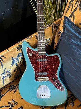 Fanner Jazzmistress Baritone Electric Ukulele w/gigbag - Dark Teal