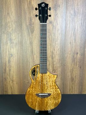 Flight Aviator CE- Solid Mango/Okume Slimline Electro Tenor Ukulele w/Gigbag #8853