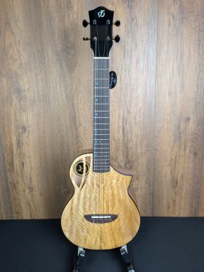 Flight Aviator CE- Solid Mango/Okume Slimline Electro Tenor Ukulele w/Gigbag #8804