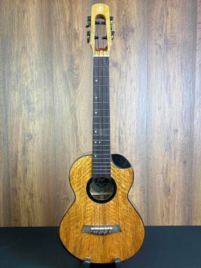 Flight Fireball All Solid Mango Electro Tenor Ukulele with Gigbag #0617