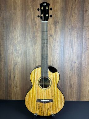 Flight Maia EQ-A Solid Mango Top Steel String Baritone Ukulele w/Gigbag #3835