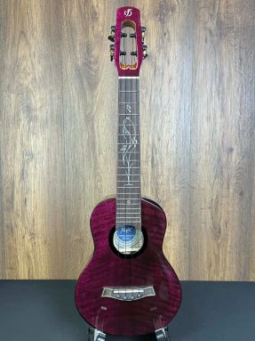 Flight Songbird Solid Maple/Mango Slimline Electro Concert Ukulele w/Gigbag #7558