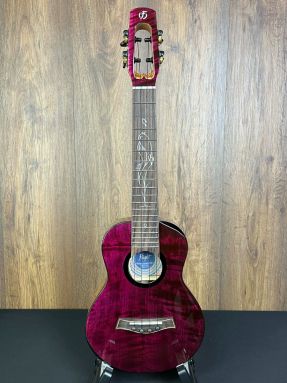 Flight Songbird Solid Maple/Mango Slimline Electro Concert Ukulele w/Gigbag #7559