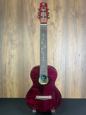 Flight Songbird Solid Maple/Mango Slimline Electro Tenor Ukulele w/Gigbag #6738