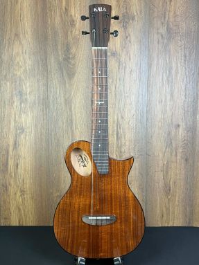 Kala Revelator Night Owl - Solid Top Acacia/Okume Slimline Tenor Ukulele w/Gigbag (38mm nut) #2