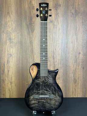  Kala Revelator Nautilus Horizon - Mango/Mahogany Tenor Ukulele w/Black Transparent Finish #722