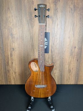 Kala Revelator Night Owl - Solid Top Acacia/Okume Slimline Tenor Ukulele w/Gigbag (38mm nut) #3