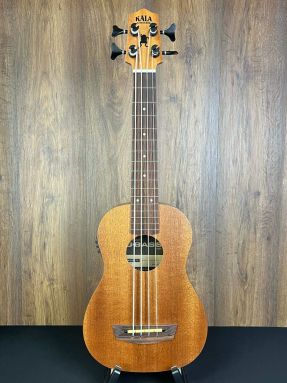 Kala Wanderer UBASS-WNDR-FS Electro Ukulele Bass - WOUND STRINGS w/Gigbag