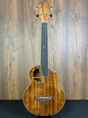 L.Luthier Le Koa Tenor Electro Ukulele All Solid Formosan Koa