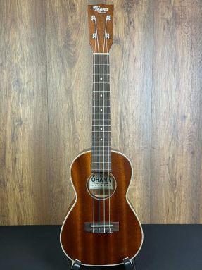 Ohana CK38 Solid Premium Grade Mahogany Vintage Style Concert Ukulele