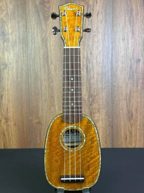 Ohana TTPK-220G All Solid Mango Pineapple Sopranissimo Ukulele