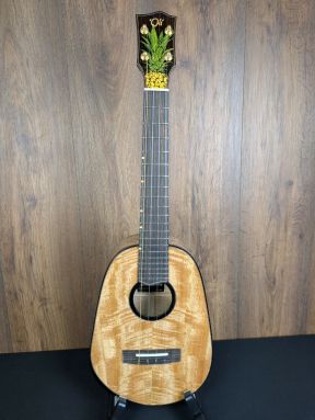 'Oli L2-TPMG All Solid Mango Pineapple Tenor Gloss Ukulele w/hard Case