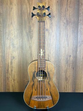 Preowned Ortega Lizard Series BS All Dao Ukulele Bass w/gigbag