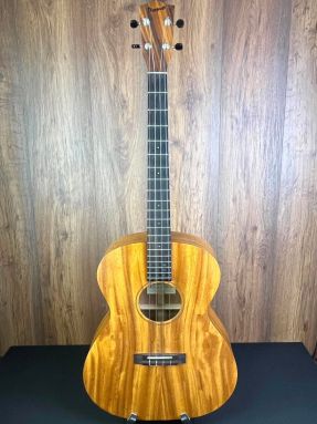 Preowned Pono BN-1 All Solid Acacia Pro Classic Baritone Ukulele w/misi & hard case