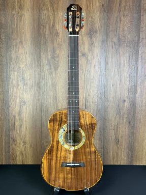Snail S60B MK2 All Solid Flamed Acacia Baritone Ukulele with Gigbag #1