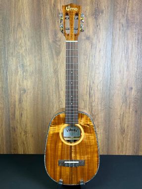 Uma UK-30STP EVO All Solid Acacia PINEAPPLE Tenor Ukulele w/Padded Gigbag (38mm nut) #1