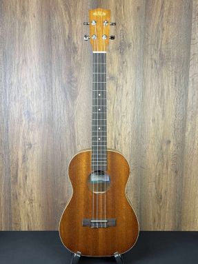 Kala KA-BE-LH Electro Acoustic Baritone Left Handed Ukulele Laminate Mahogany