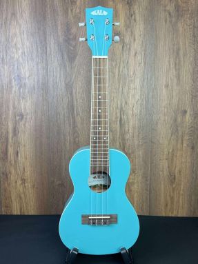 Kala KA-CANDY-BLU Candy Shop Concert Ukulele - 'Cotton Candy Blue'