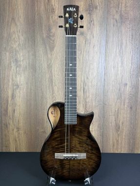 Kala Revelator Nautilus Horizon - Mango/Mahogany Tenor Ukulele w/Amber Waves #724