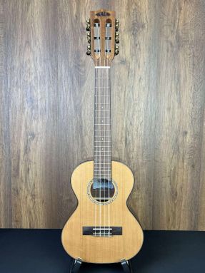 Kala KA-SCAC-T6 Solid Cedar Top Acacia 6 String Tenor Ukulele