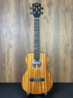 Kala KA-WF-AMHG-T Waterfall Series All Solid Mahogany Tenor Ukulele w/gigbag