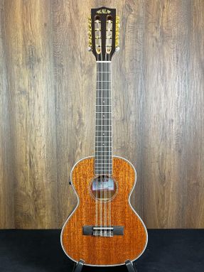 Kala KA-8E Electro Acoustic 8 String Tenor Ukulele Mahogany