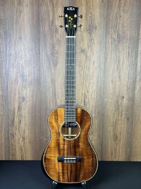 Kala KA-20TH-KOA-B 20th Anniversary Solid Koa Top African Mahogany Baritone Ukulele w/gigbag #32