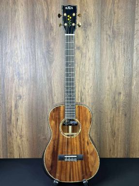 Kala KA-20TH-KOA-B 20th Anniversary Solid Koa Top African Mahogany Baritone Ukulele w/gigbag #39