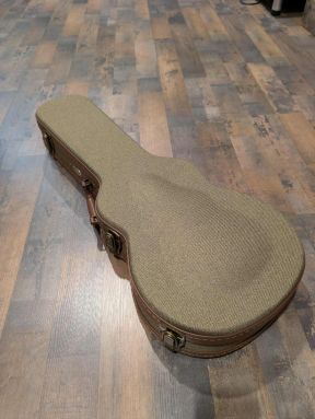 Kala ORB-AT Baritone Revelator/Slimline Ukulele Hard Case Olive Tweed