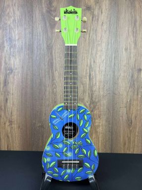 Kala UK-NIGHTLIGHT Ukadelic Poplar Top Soprano Ukulele w/gigbag