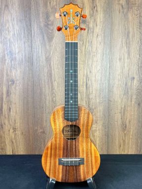 KoAloha KCM-10 Pikake Solid Hawaiian Koa Concert Ukulele #25-1