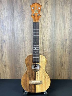 Preowned KoAloha KCNP-00 Naupaka Solid Hawaiian Mango and Koa Concert Ukulele w/ABS Case & Pick-up