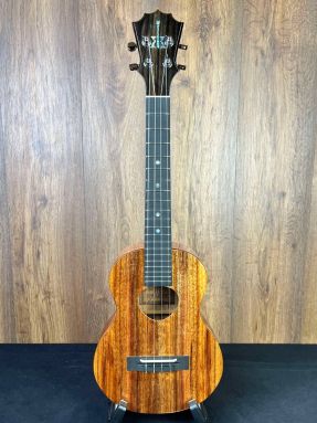 KoAloha KTM-00 Solid Hawaiian Koa Tenor Ukulele Gloss #25-1